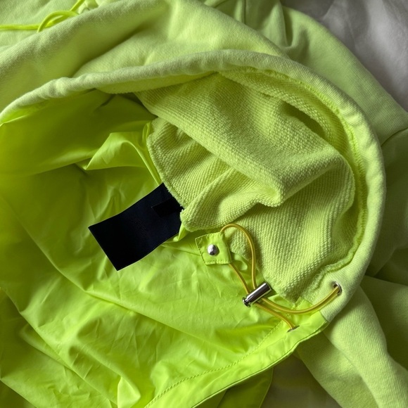 Juun.J Oversized Hoodie neon green - Picture 8 of 11